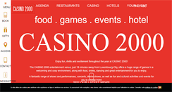 Desktop Screenshot of casino2000.lu